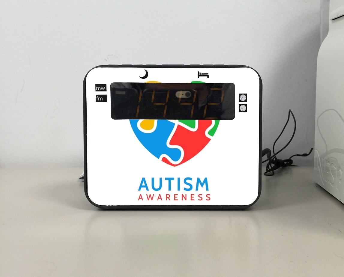 Radio-réveil Autisme Awareness