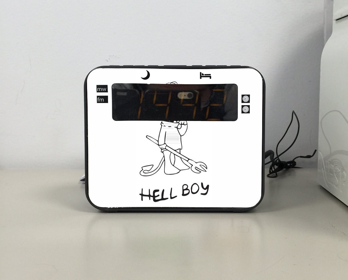Radio-réveil Bart Hellboy