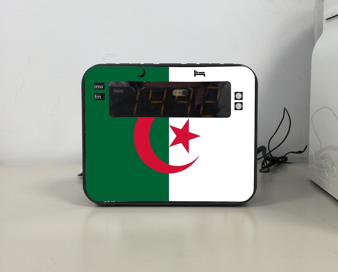 Radio-réveil Drapeau Algerie