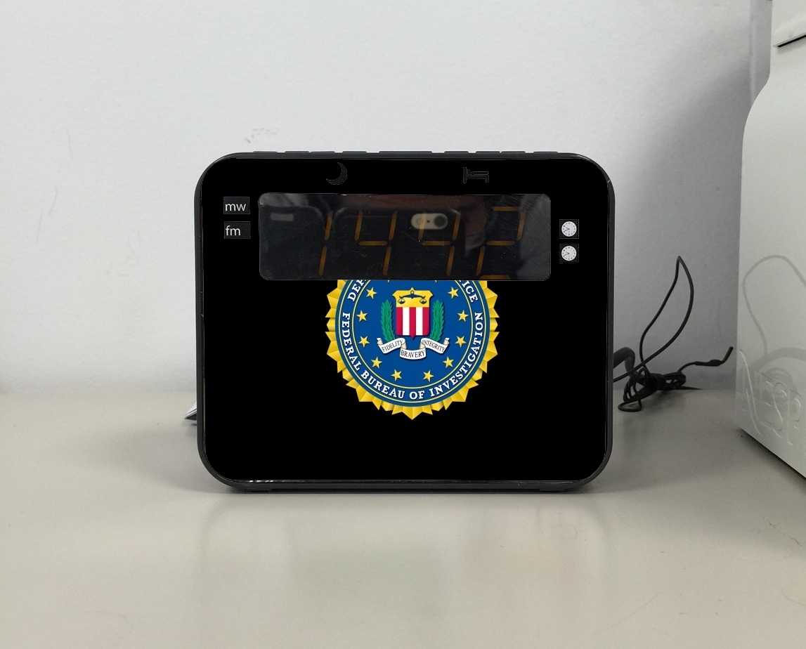 Radio-réveil FBI Federal Bureau Of Investigation