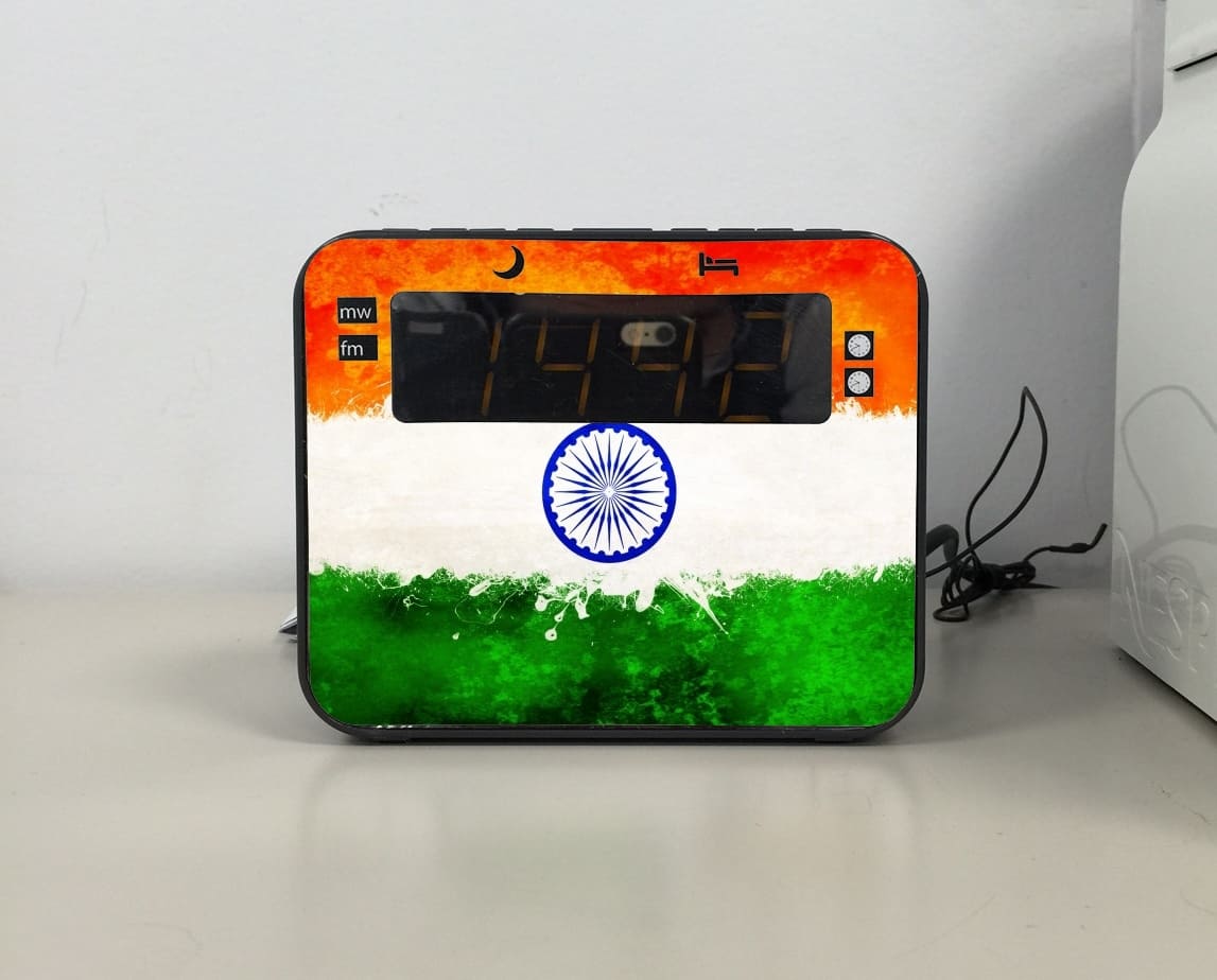 Radio-réveil Indian Paint Spatter