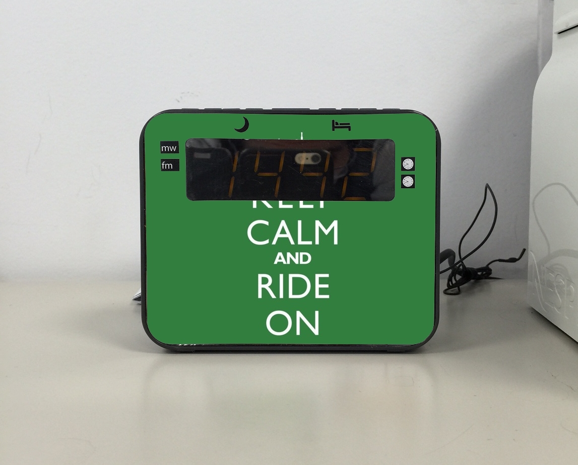 Radio-réveil Keep Calm And ride on Tractor