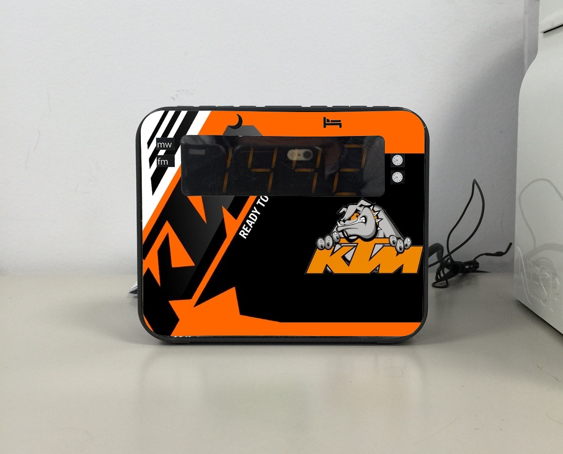 Radio-réveil KTM Racing Orange And Black