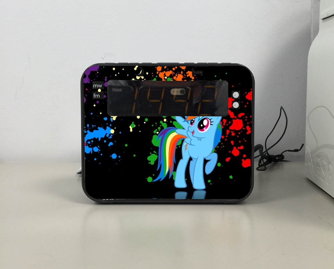 Radio-réveil My little pony Rainbow Dash