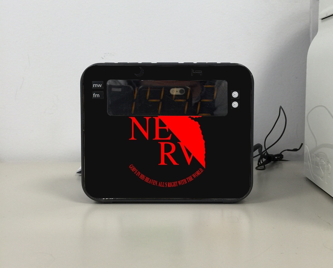 Radio-réveil Nerv Neon Genesis Evangelion