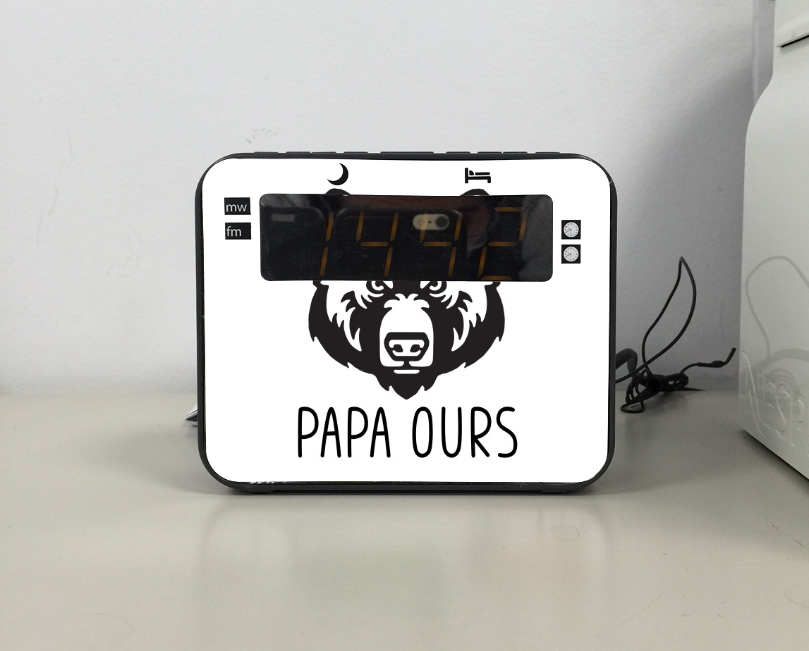 Radio-réveil Papa Ours