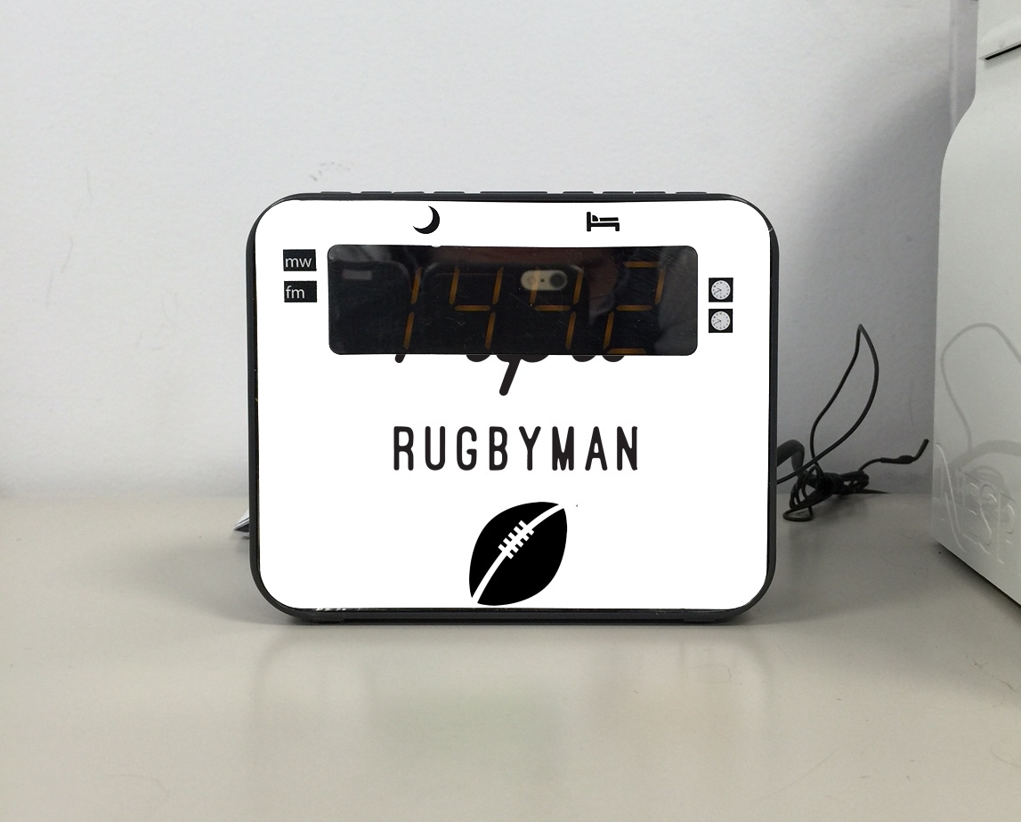 Radio-réveil Papa Rugbyman
