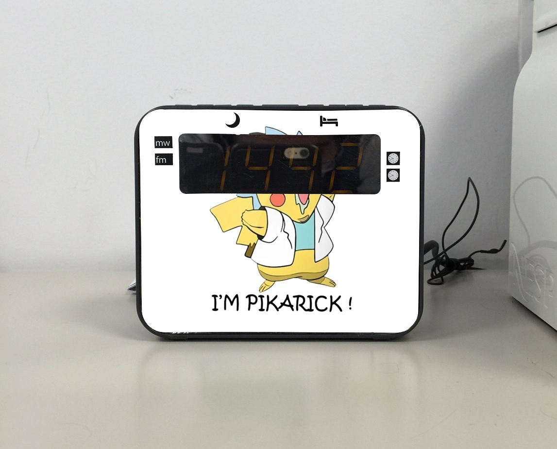 Radio-réveil Pikarick - Rick Sanchez And Pikachu 