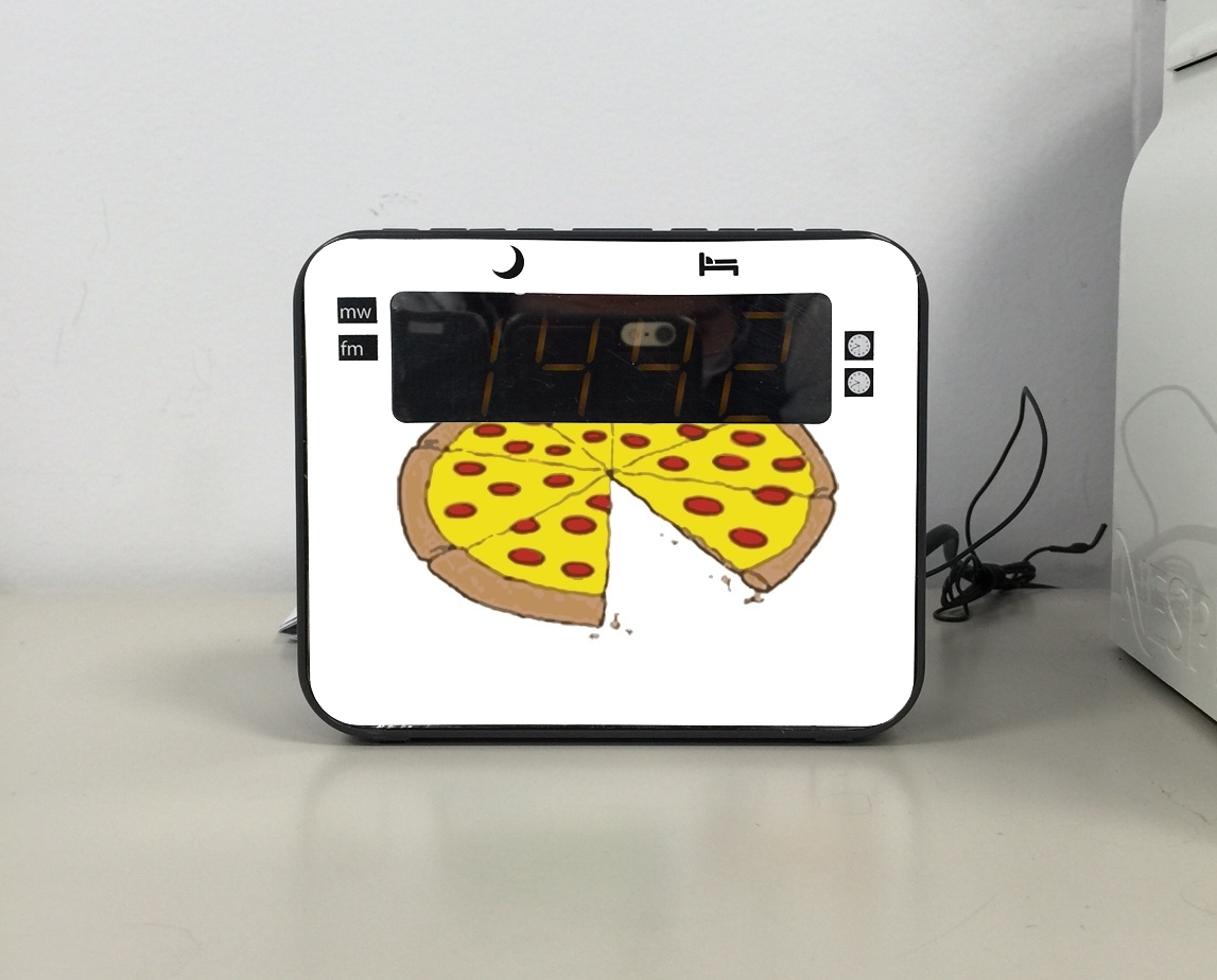 Radio-réveil Pizza Delicious
