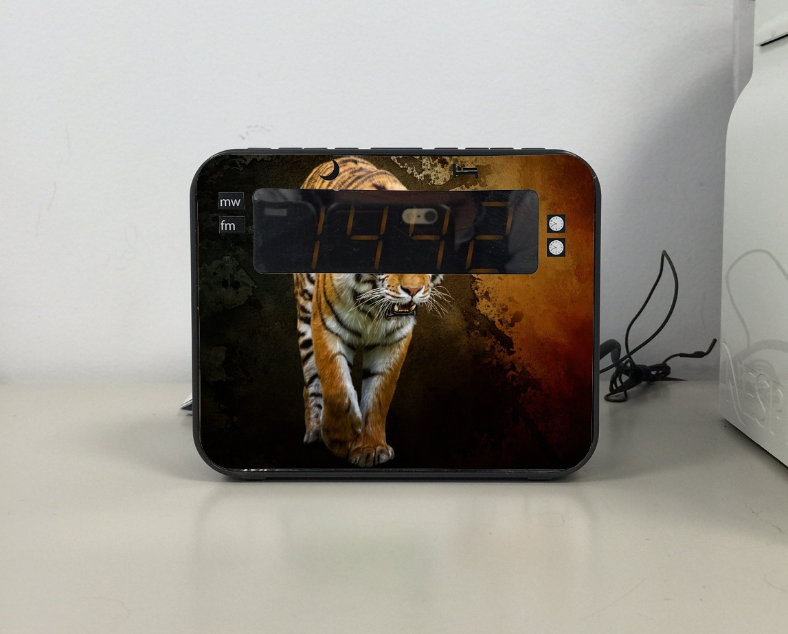 Radio-réveil Siberian tiger