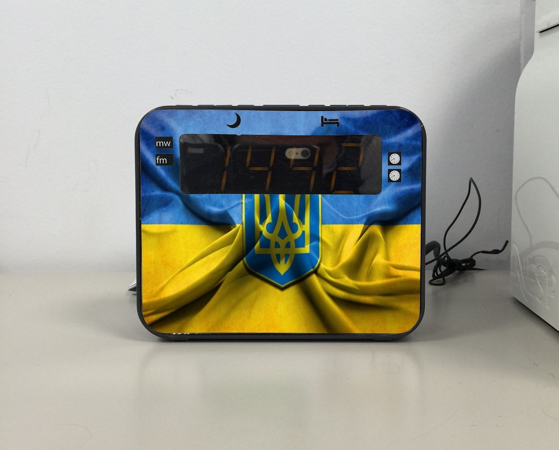 Radio-réveil Ukraine Flag