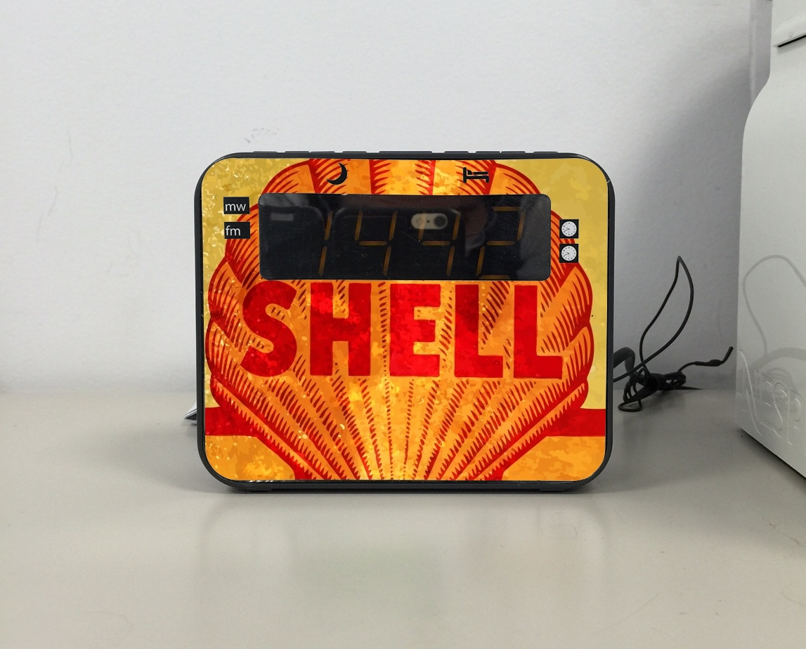 Radio-réveil Vintage Gas Station Shell