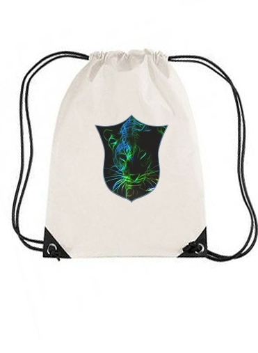 Sac Abstract neon Leopard