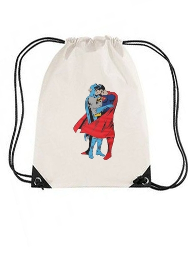 Sac Superman And Batman Kissing For Equality