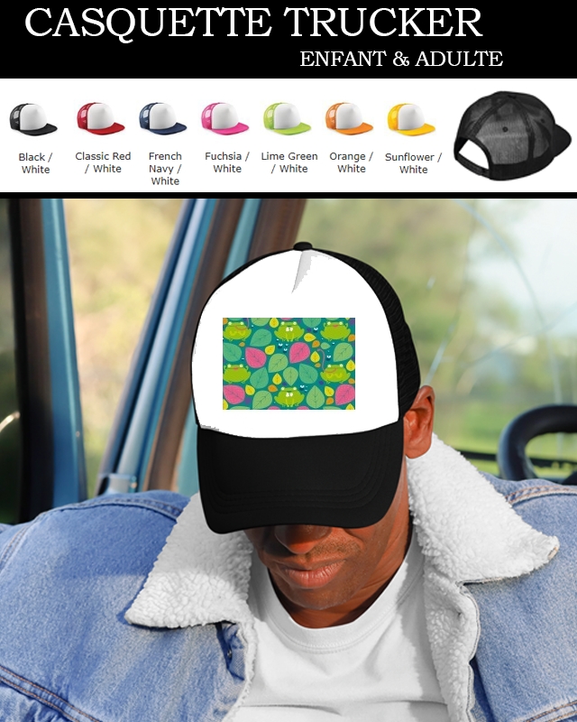 Casquette Frogs and leaves