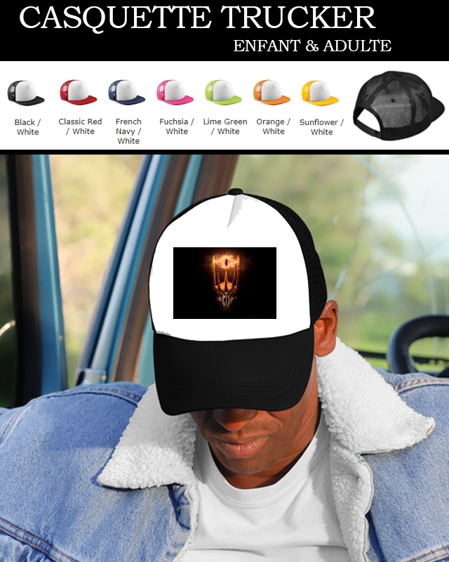 Casquette Sauron Eyes in Fire