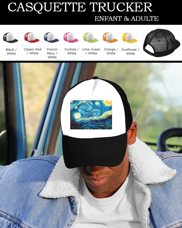 Casquette The Starry Night