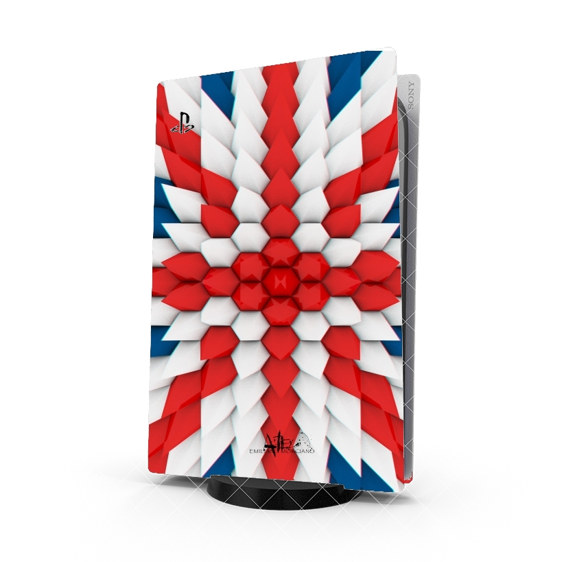Autocollant 3D Poly Union Jack London flag