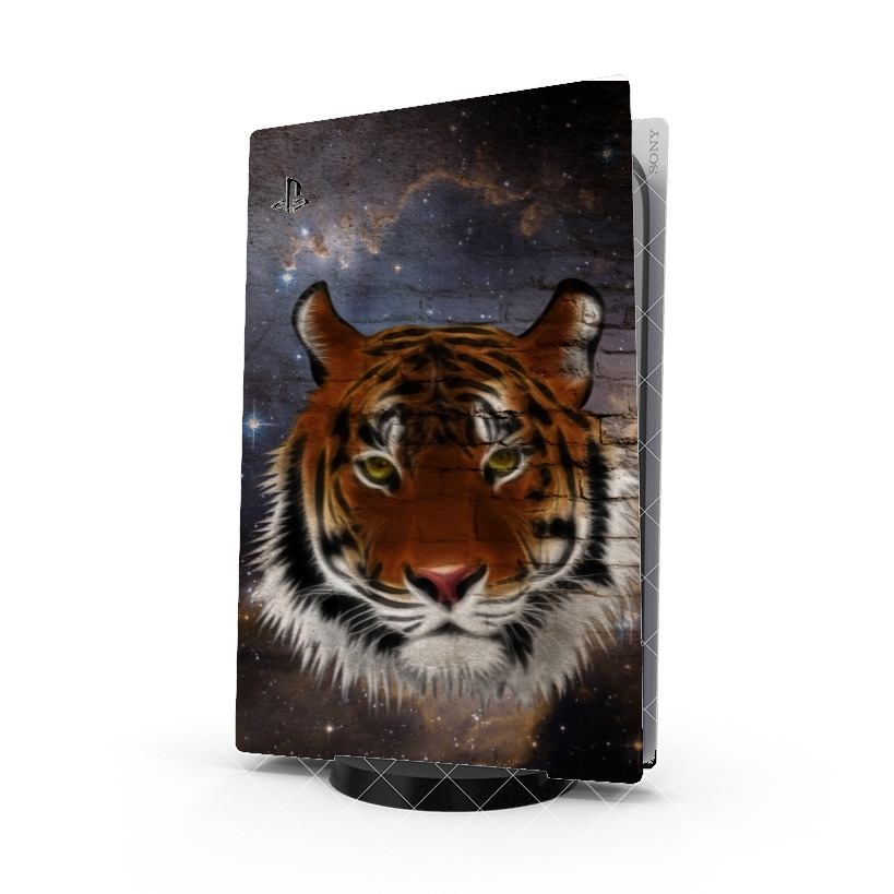 Autocollant Abstract Tiger
