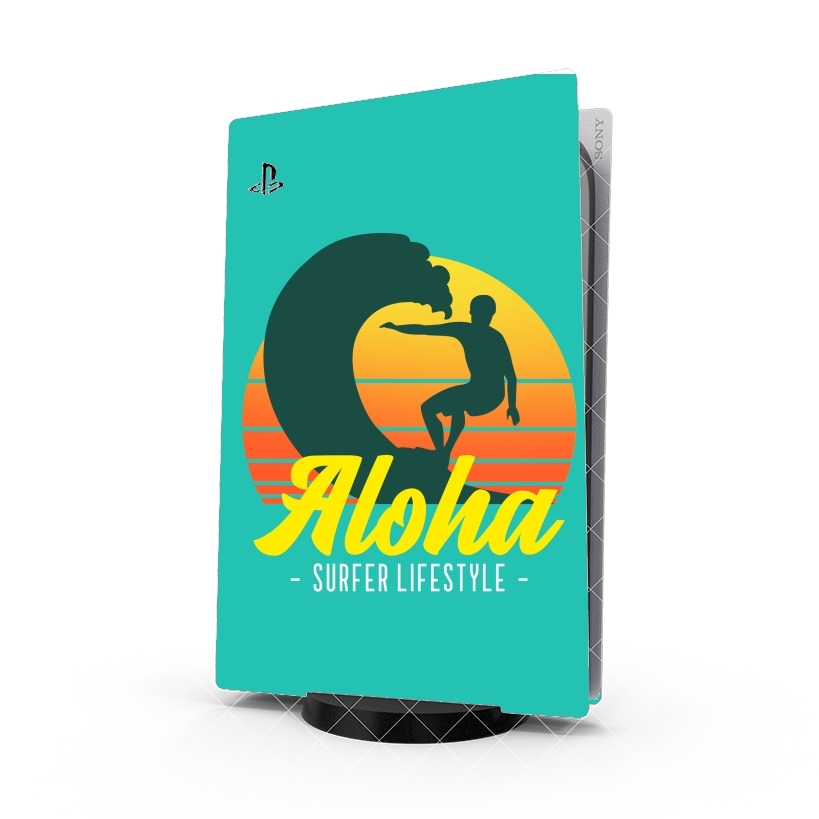 Autocollant Aloha Surfer lifestyle