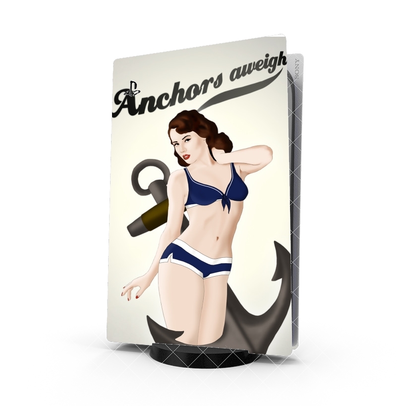 Autocollant Anchors Aweigh - Classic Pin Up