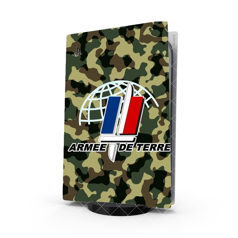 Autocollant Playstation 5 - Stickers PS5 Armee de terre - French Army