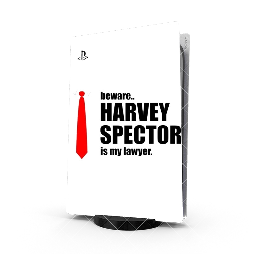 Autocollant Beware Harvey Spector is my lawyer Suits