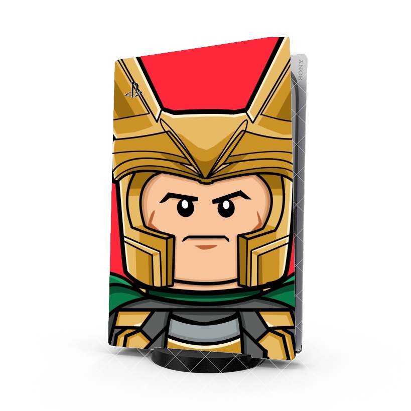 Autocollant Bricks Loki