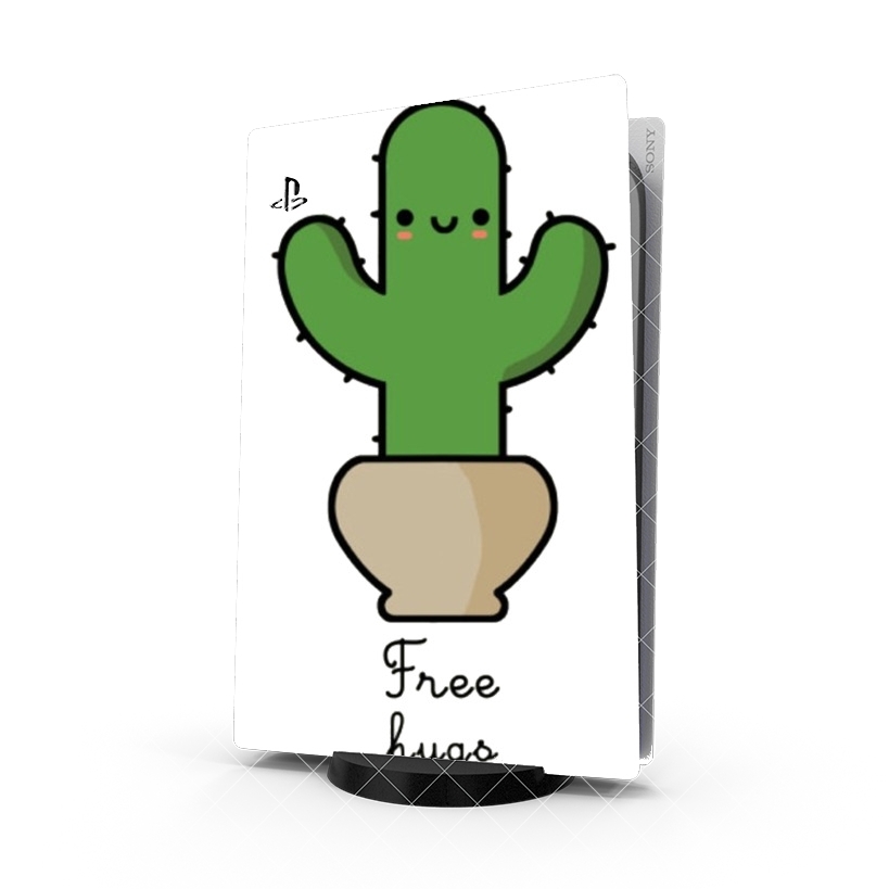 Autocollant Cactus Free Hugs