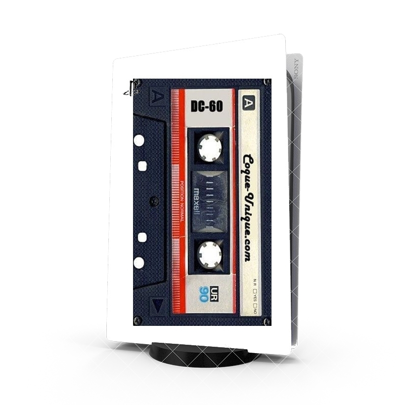 Autocollant Cassette audio K7