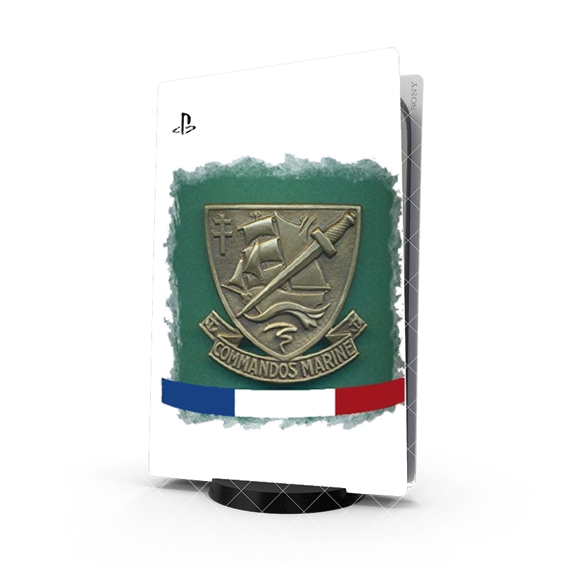 Autocollant Playstation 5 - Stickers PS5 Commando Marine