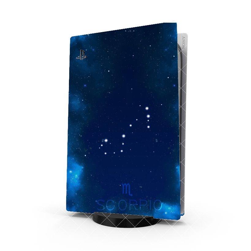 Autocollant Playstation 5 - Stickers PS5 Constellations of the Zodiac: Scorpion
