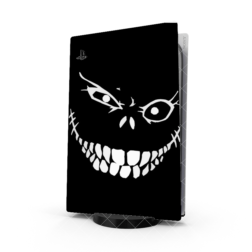 Autocollant Playstation 5 - Stickers PS5 Crazy Monster Grin