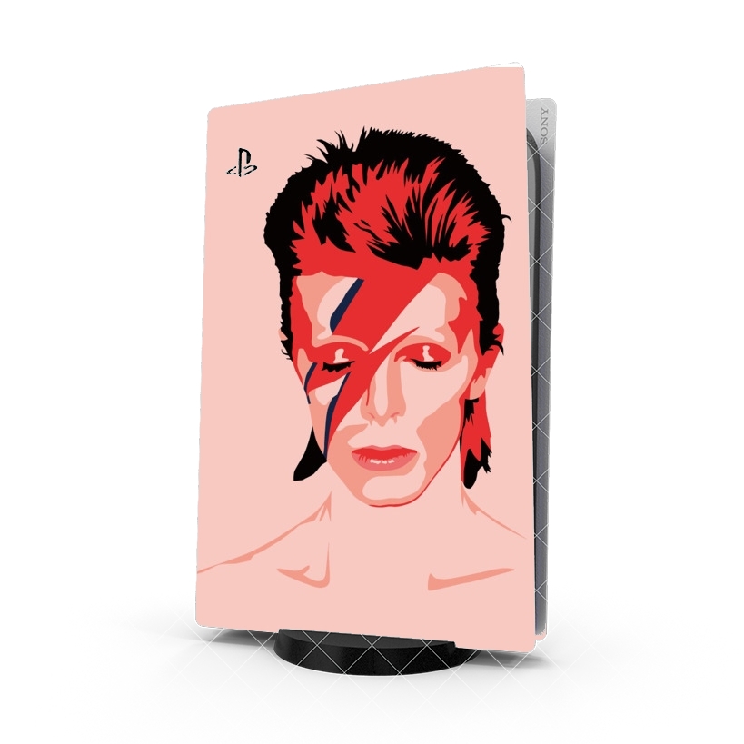 Autocollant David Bowie Minimalist Art