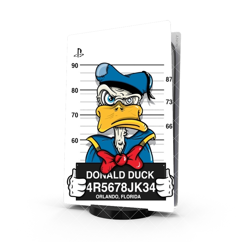 Autocollant Donald Duck Crazy Jail Prison