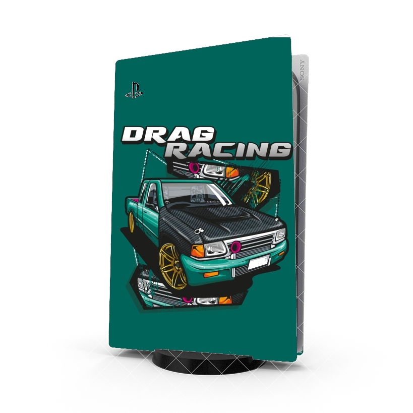 Autocollant Drag Racing Car