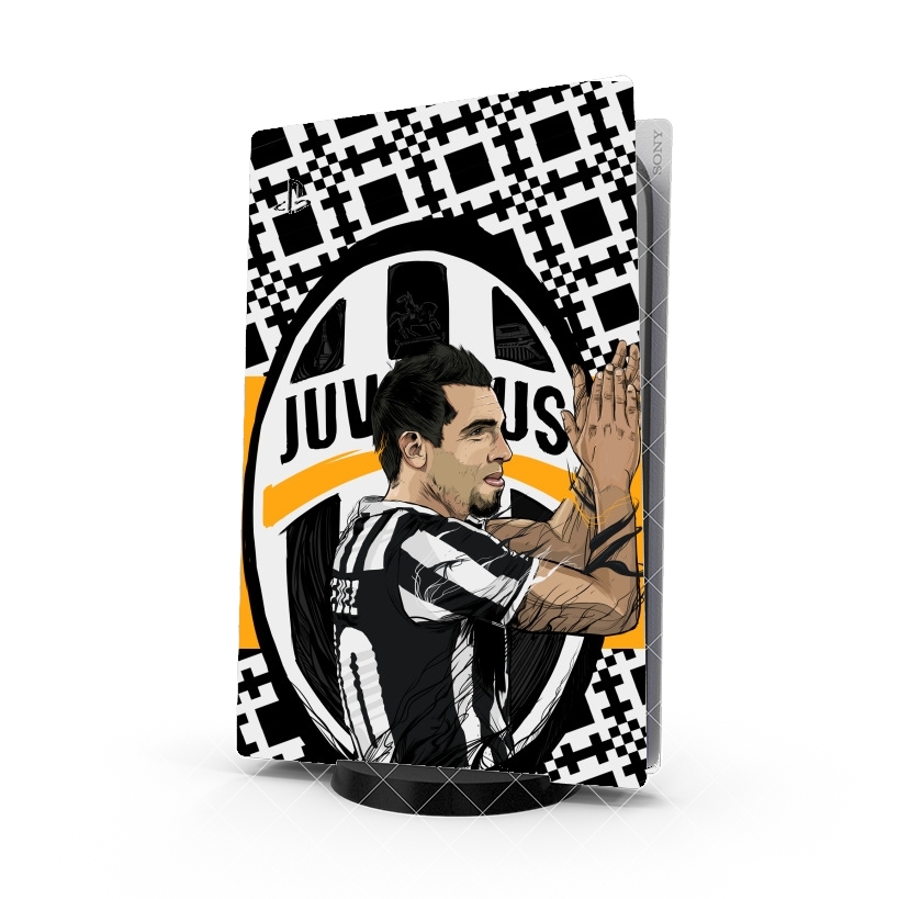 Autocollant Football Stars: Carlos Tevez - Juventus