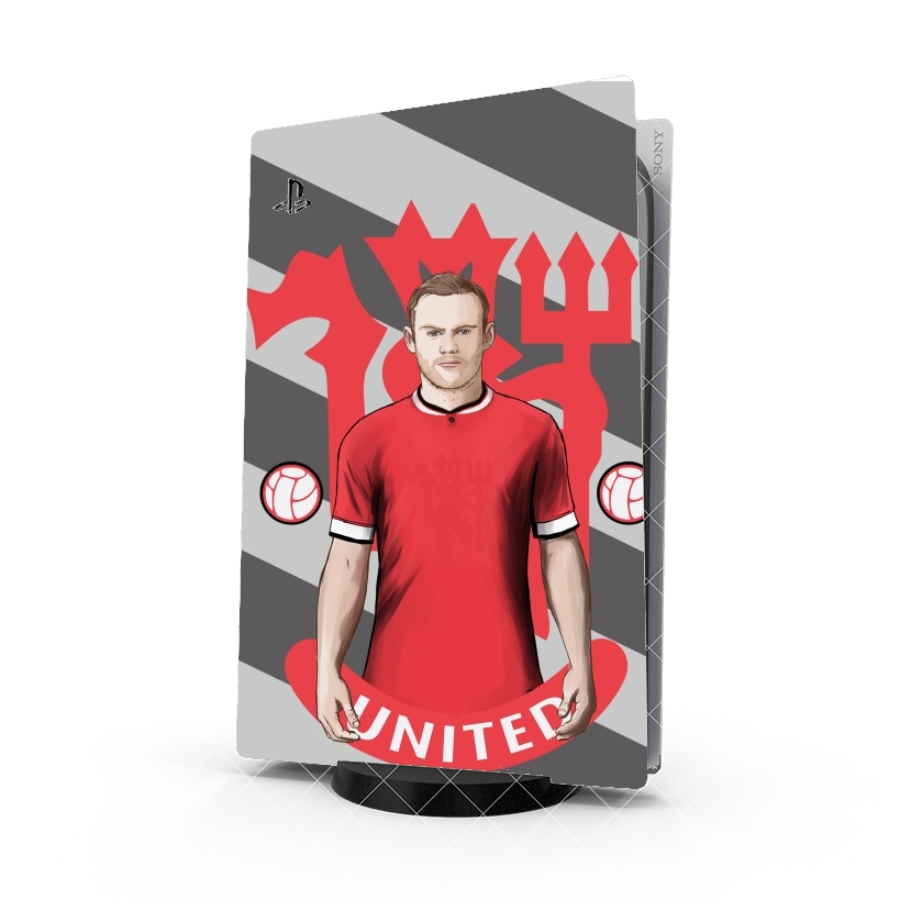 Autocollant Football Stars: Red Devil Rooney ManU