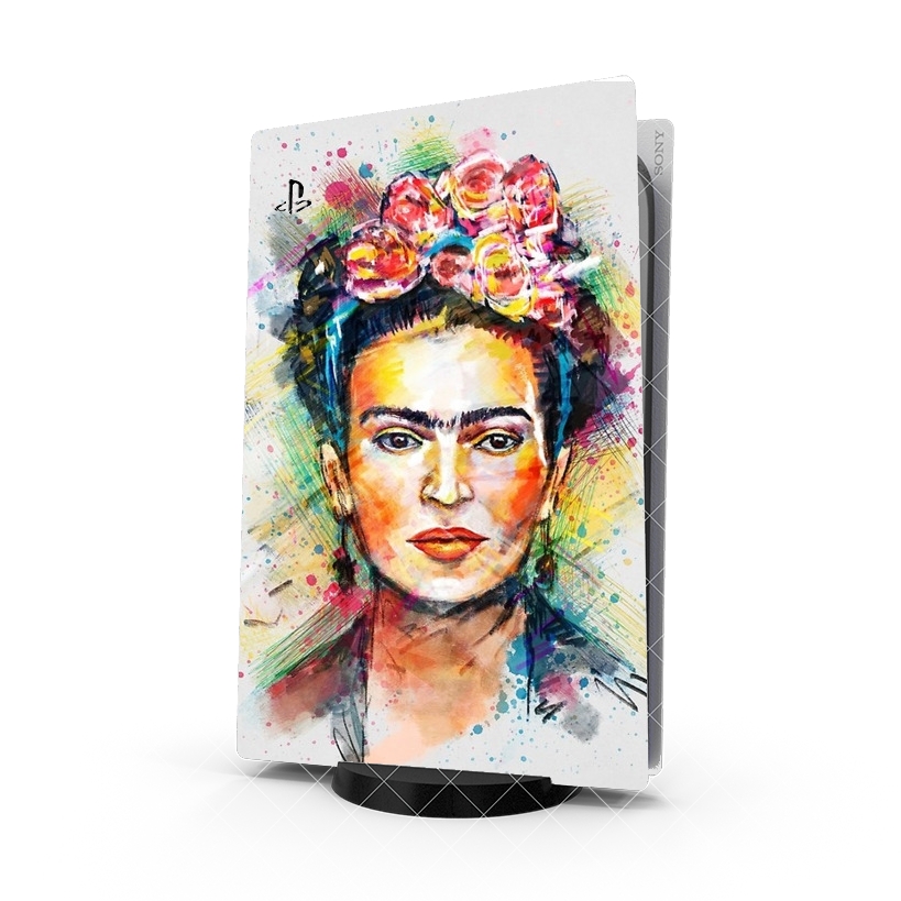Autocollant Playstation 5 - Stickers PS5 Frida Kahlo