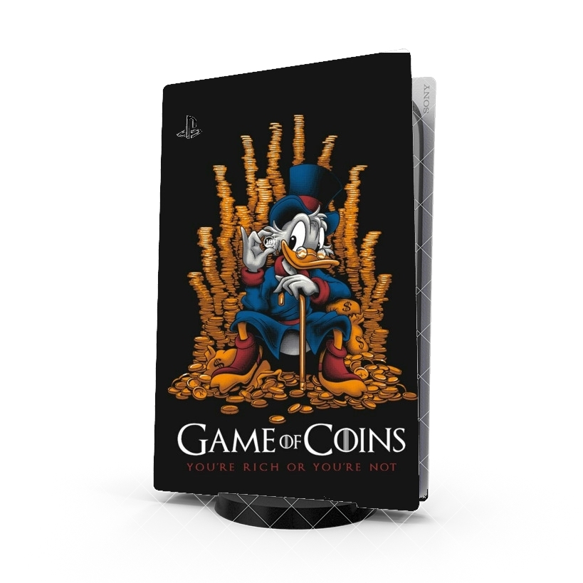 Autocollant Game Of coins Picsou Mashup