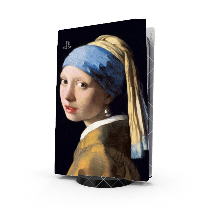 Autocollant Girl with a Pearl Earring