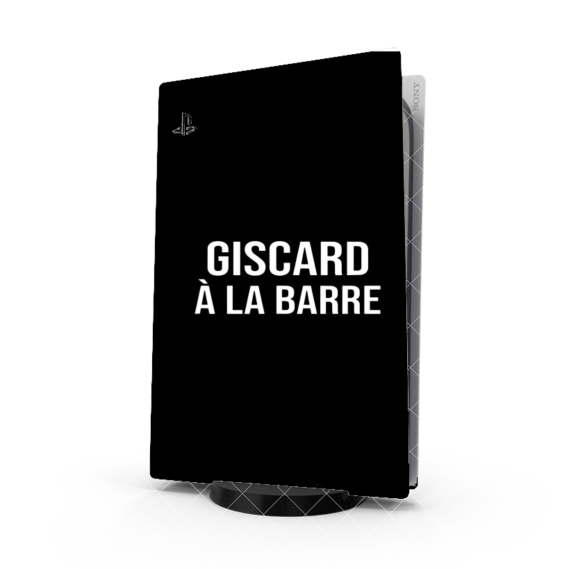 Autocollant Giscard a la barre