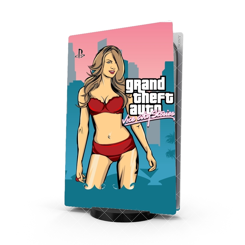 Autocollant GTA collection: Bikini Girl Miami Beach