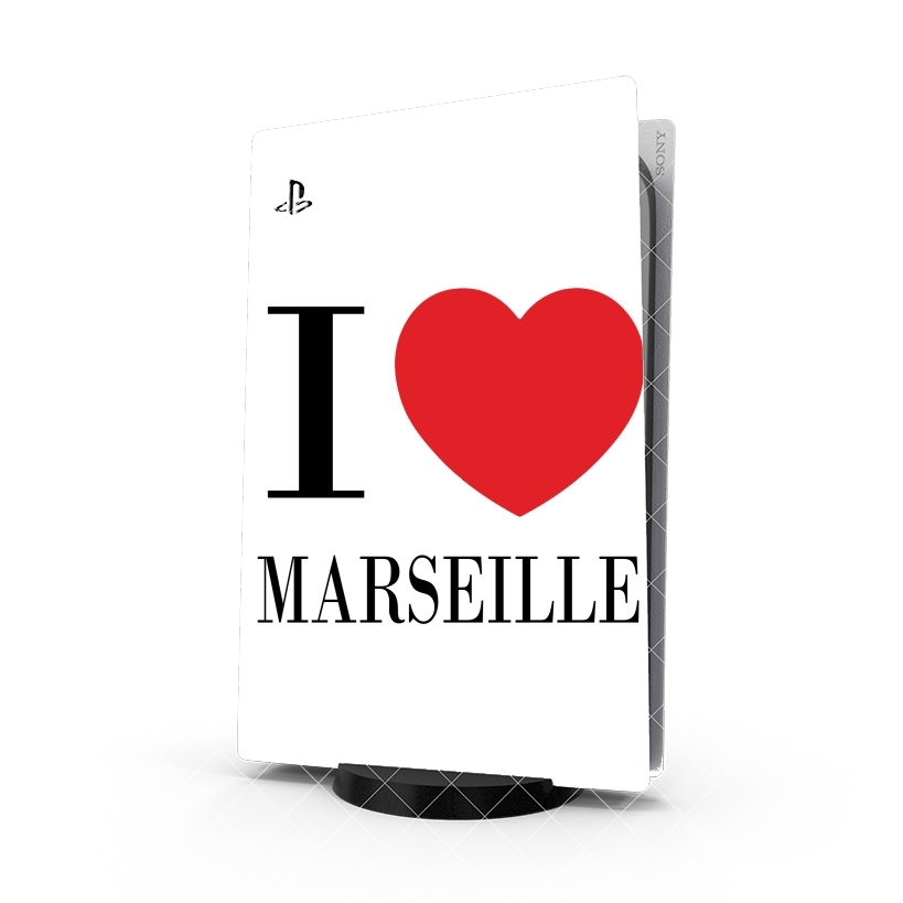 Autocollant I love Marseille