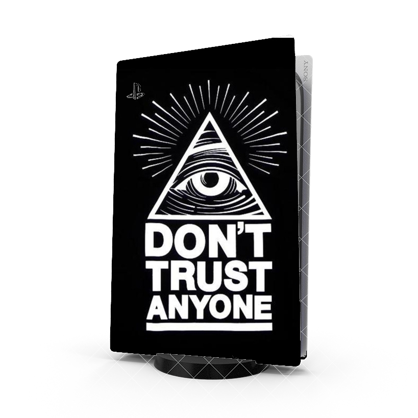 Autocollant Illuminati Dont trust anyone