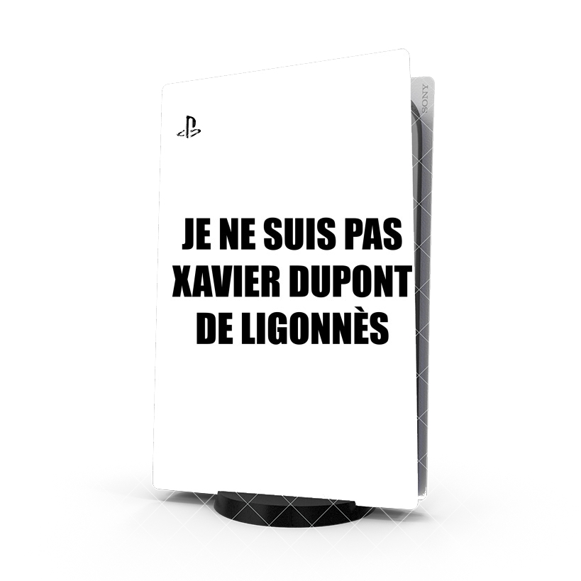 Autocollant Je ne suis pas Xavier Dupont De Ligonnes - Nom du criminel modifiable