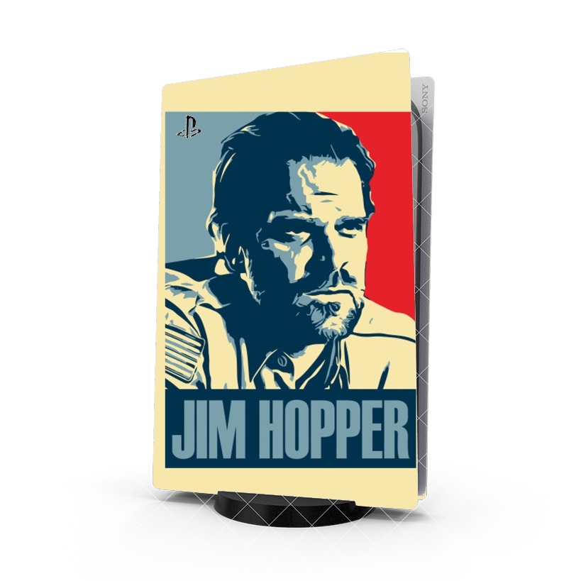 Autocollant Jim Hopper President