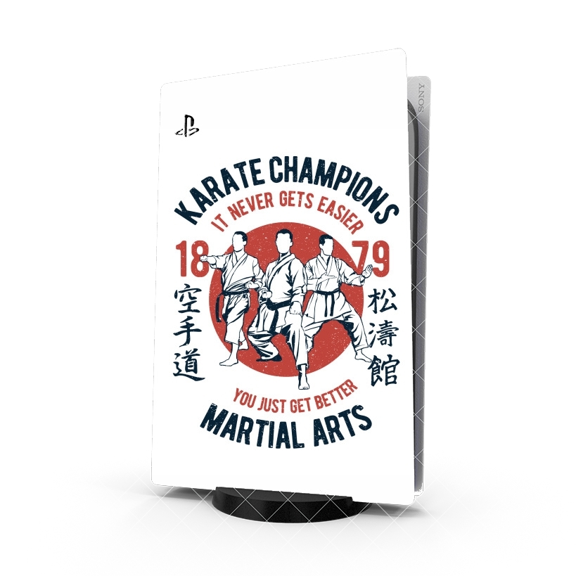 Autocollant Karate Champions Martial Arts