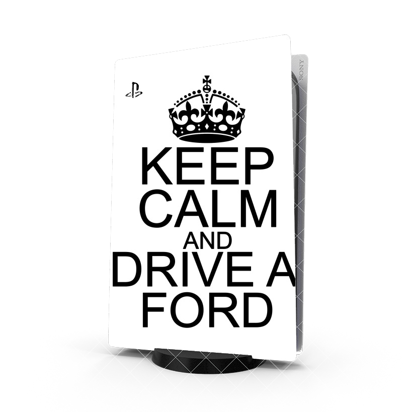 Autocollant Keep Calm And Drive a Ford