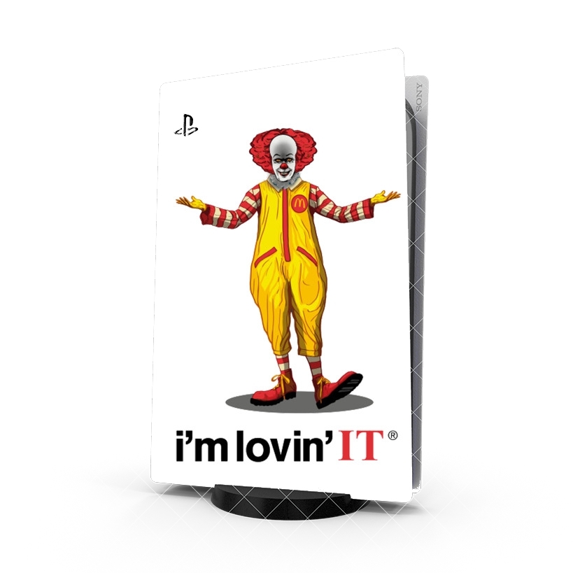 Autocollant Mcdonalds Im lovin it - Clown Horror
